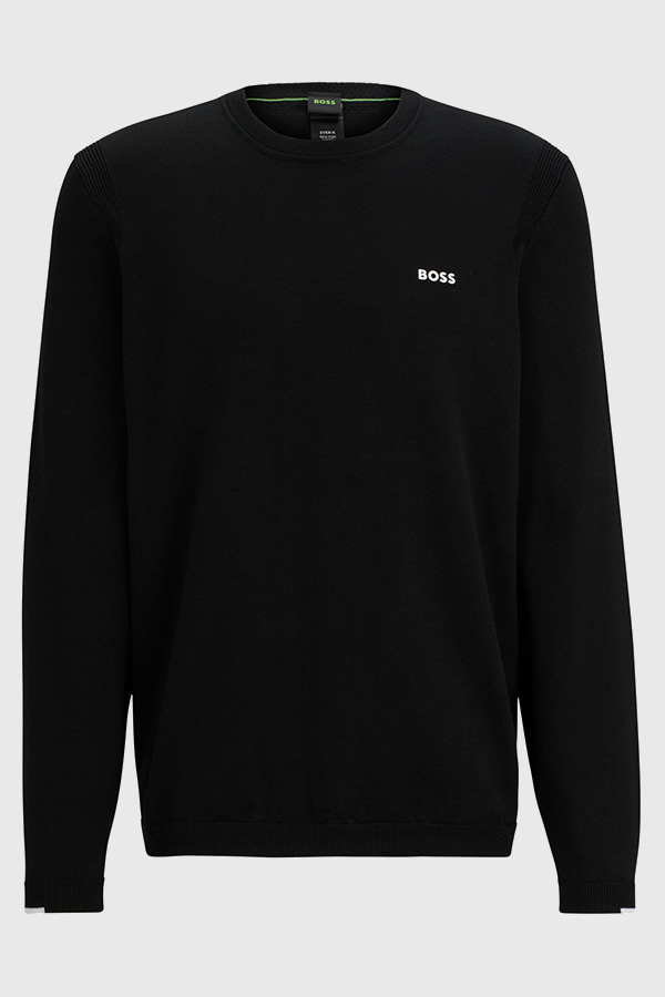 SWEATSHIRT BOSS - 001 BLACK